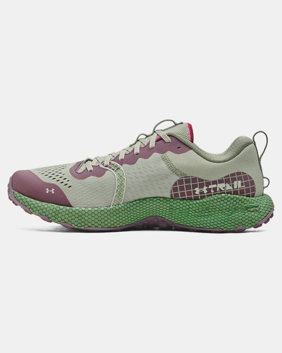 Unisex UA HOVR™ Speed Trail Running Shoes in Green image number 1